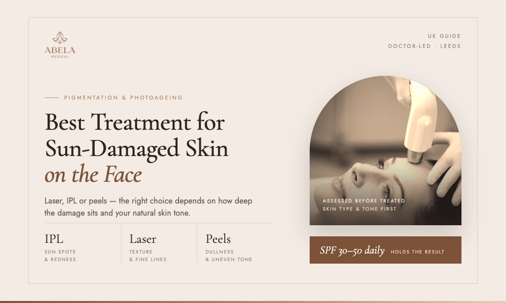 Best Treatment for Sun-Damaged Skin on Face Explained