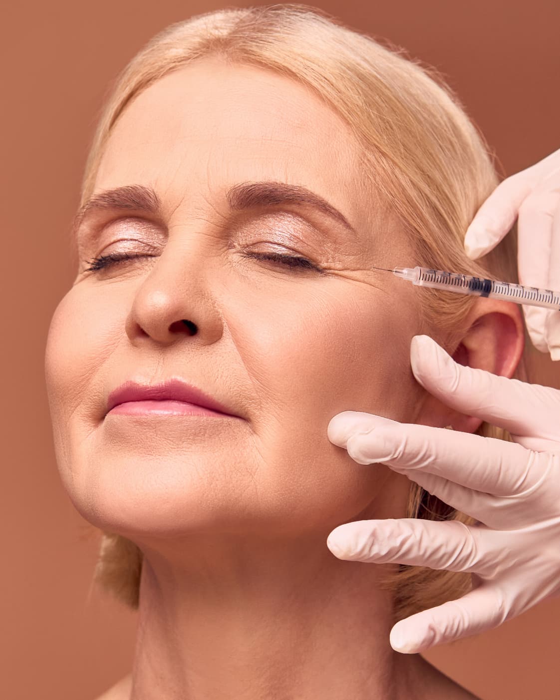 Anti-wrinkle injection treatment at Abela Medical