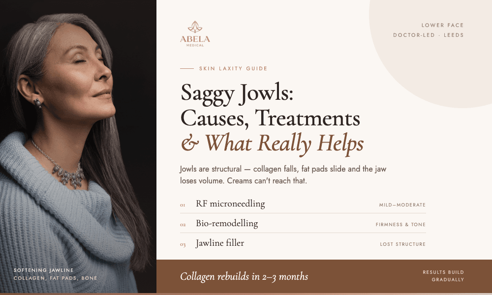 Saggy Jowls: Causes, Treatments and What Really Helps